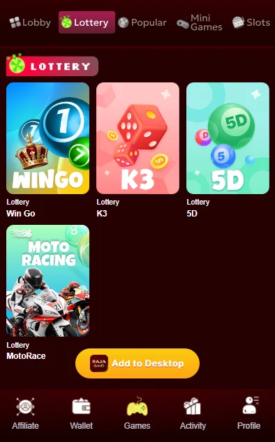 Lottery games